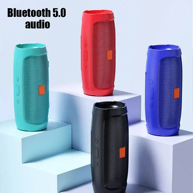 Portable Bluetooth Subwoofer Speaker, Waterproof, FM Radio, TF Card