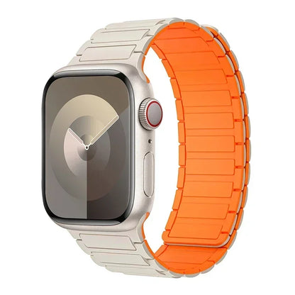 Magnetic Silicone Loop for Apple Watch Bands (38mm-49mm)