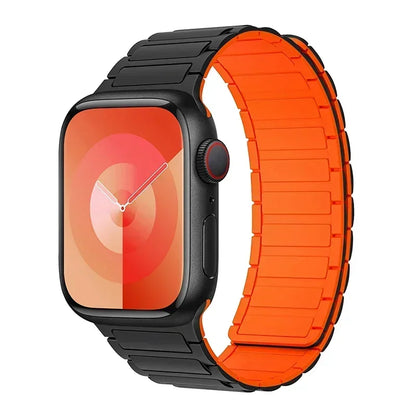 Magnetic Silicone Loop for Apple Watch Bands (38mm-49mm)