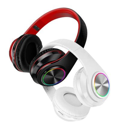 B39 Wireless Bluetooth Headphone, Colorful Light, Game & Music Headset