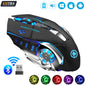 Rechargeable Wireless Gaming Mouse with Bluetooth & Backlight