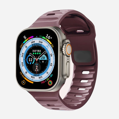 Soft Silicone Sport Strap for Apple Watch (38mm-49mm)