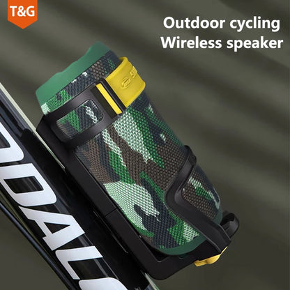 TG227 Waterproof Portable Speaker with Lamp, USB/TF/FM, Outdoor, Music Player