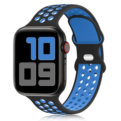 Silicone Sports Strap for Apple Watch (38mm-49mm)