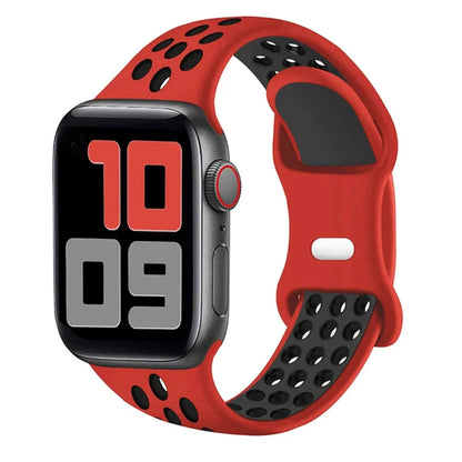 Silicone Sports Strap for Apple Watch (38mm-49mm)