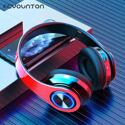 B39 Wireless Headset, Over-Ear, HiFi Stereo, Foldable, Gaming & Travel Headphones