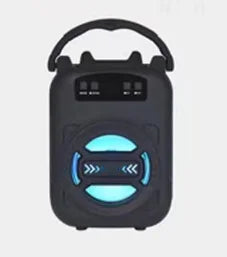 500mAh Bluetooth Karaoke Speaker with Subwoofer & TF/USB