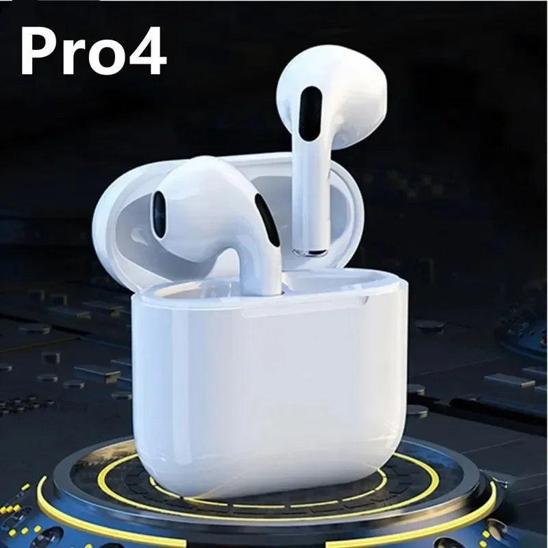 TWS Pro4 Bluetooth Earphones, Mini Wireless for Music & Gaming