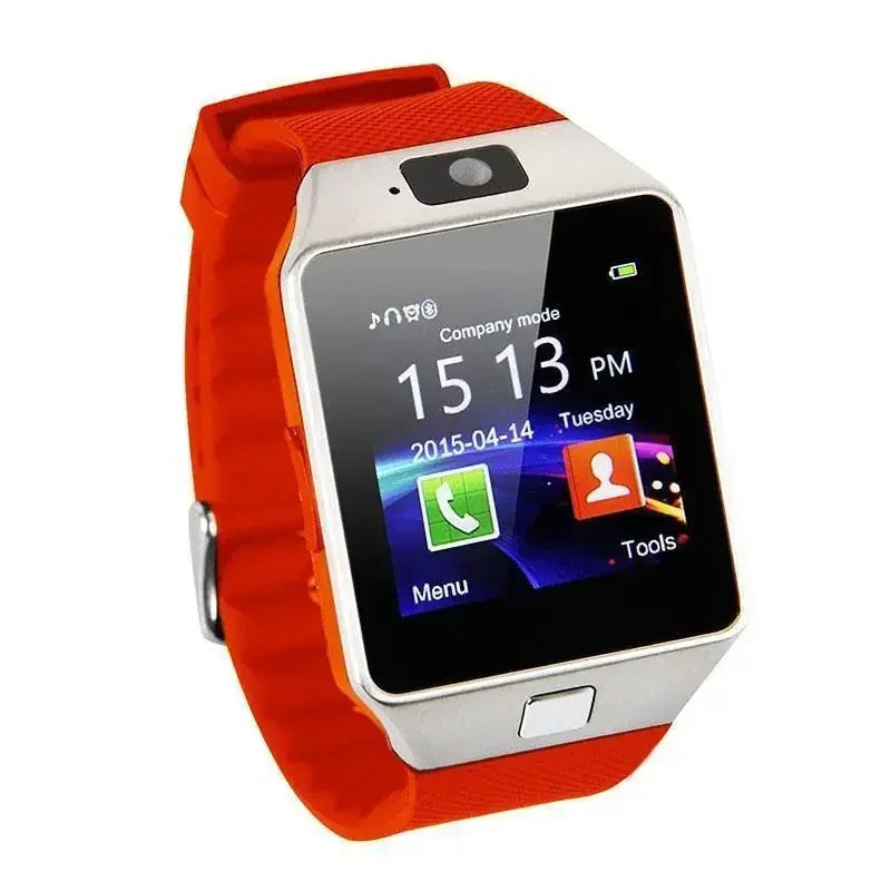 DZ09 Smartwatch, Digital Touch Screen, Camera, Bluetooth, SIM, for Women