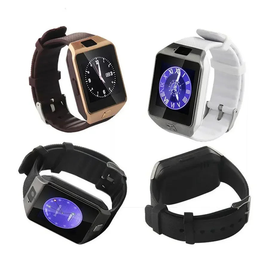 DZ09 Smartwatch, Digital Touch Screen, Camera, Bluetooth, SIM, for Women