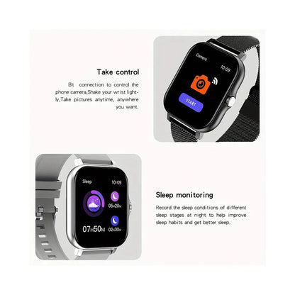 2023 Smartwatch, 1.44" Color Screen, Bluetooth Call, Blood Oxygen/Pressure Monitor