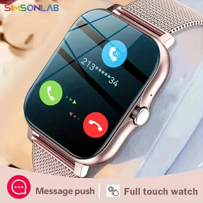 2023 Smartwatch, 1.44" Color Screen, Bluetooth Call, Blood Oxygen/Pressure Monitor