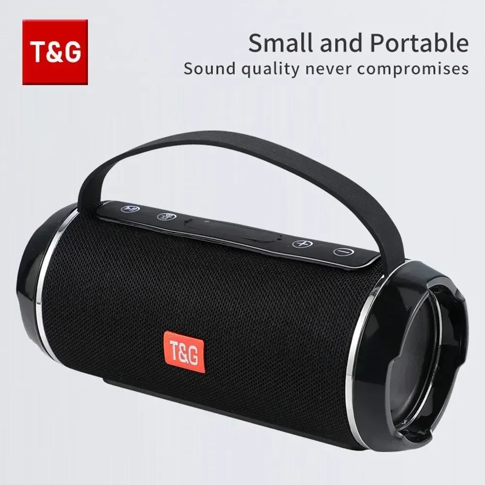 TF USB Bluetooth Speaker, Dual Stereo, Outdoor, Portable Subwoofer, FM