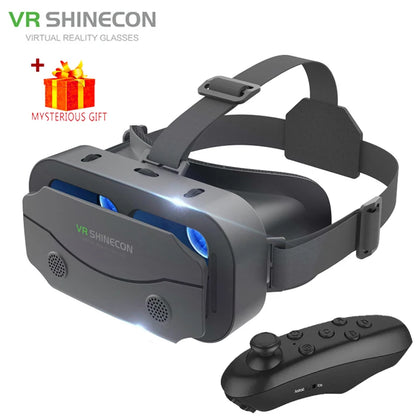 VR Glasses, 3D Virtual Reality Headset, Smart Goggles for Smartphones & Gaming