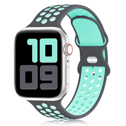 Silicone Sports Strap for Apple Watch (38mm-49mm)