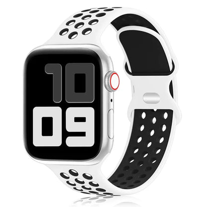 Silicone Sports Strap for Apple Watch (38mm-49mm)