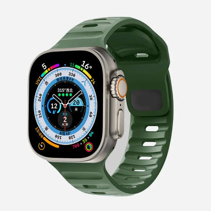 Soft Silicone Sport Strap for Apple Watch (38mm-49mm)