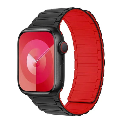 Magnetic Silicone Loop for Apple Watch Bands (38mm-49mm)