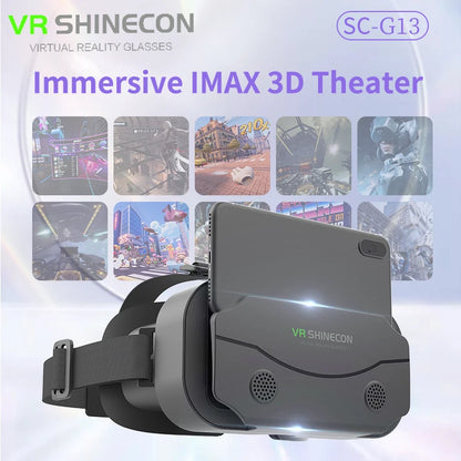 VR Glasses, 3D Virtual Reality Headset, Smart Goggles for Smartphones & Gaming